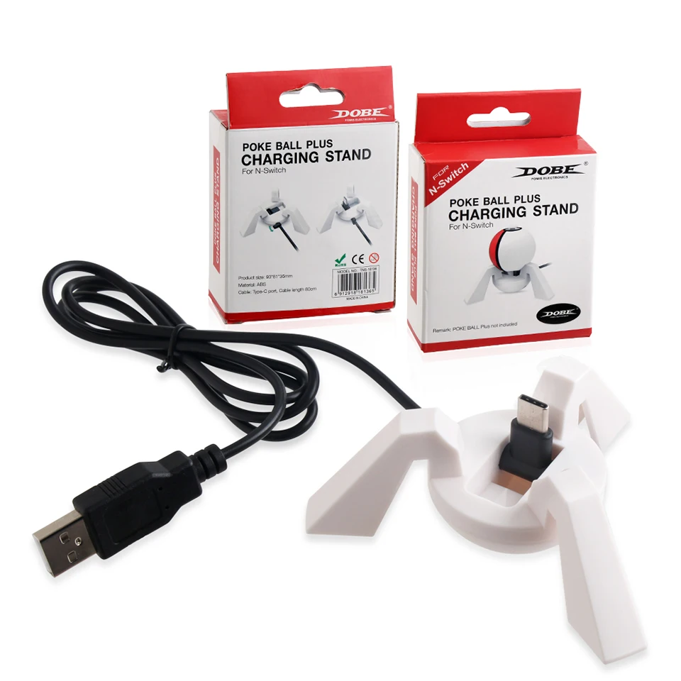 Держатель для зарядного устройства с usb кабелем типа C Pokeball Plus|Зарядные