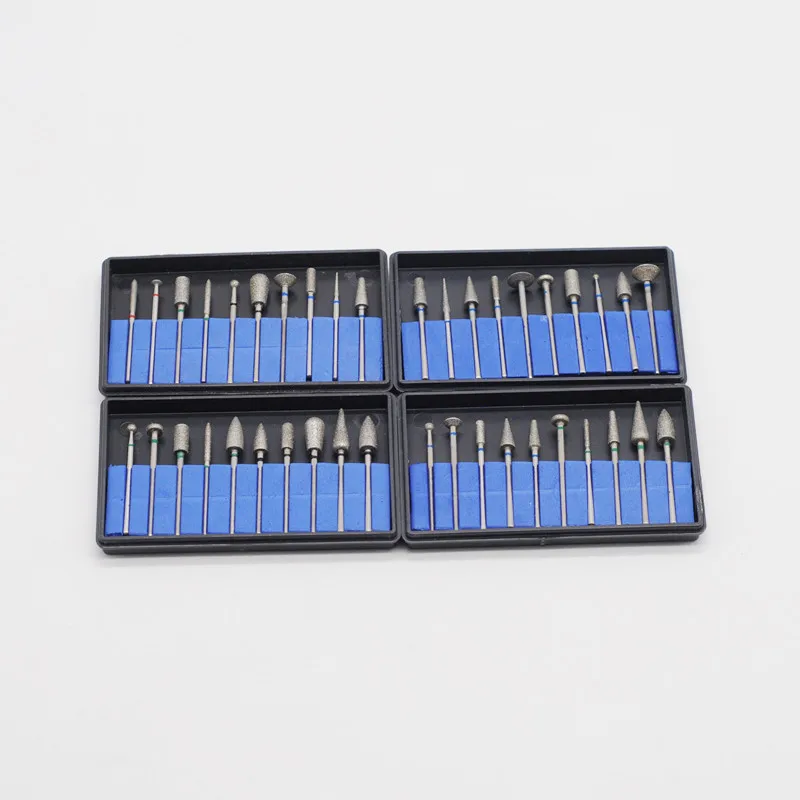 Dental Diamond Bur 2.35mm Shank Sintered Point Polisher HP Rotary Tool