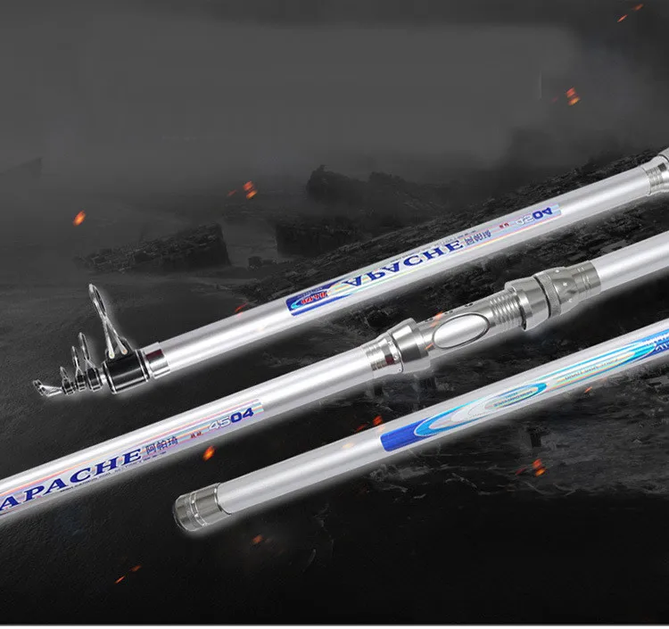 

High Carbon Fishing Rod Hard Telescopic Fishing Pole for Flying Fishing vara de pesca de fibra de carbono 3.9M 4.2M 4.5M