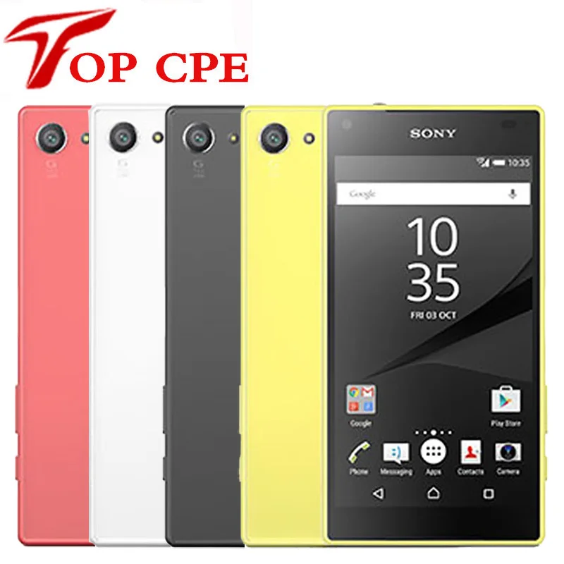 

Original Sony Xperia Z5 Compact E5823 Unlocked RAM 2GB ROM 32GB Android Quad-Core&Quad Core 4.6" 23MP 1080P Mobile Smart Phone