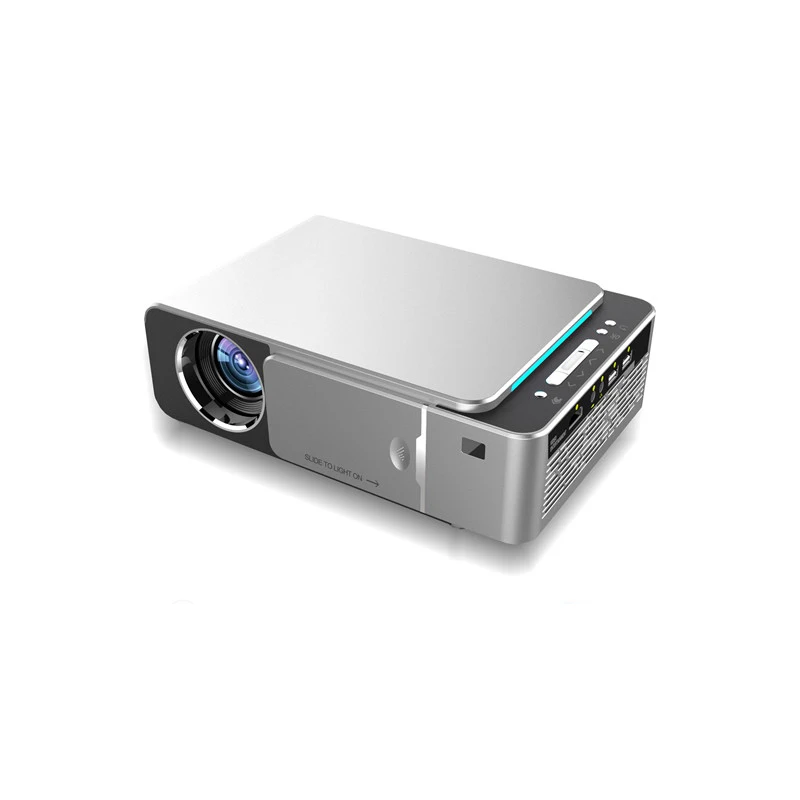 Gigxon-T6 высокая яркость 3500lm HD проектор для домашнего кинотеатра проектор ползунок загрузки дома HD проектор светодиодный проектор