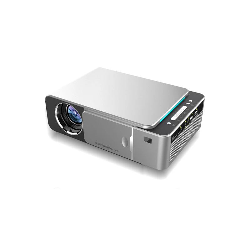 Gigxon -T6 High lumen 3500lm HD projector Home theater projector Slider boot Home HD projector led projector