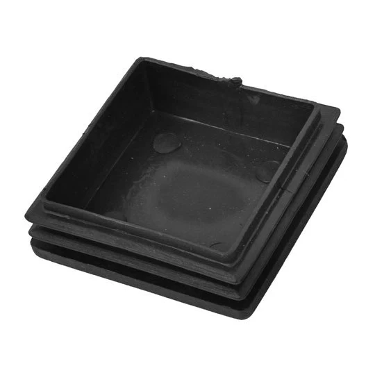 

Plastic Square Tubing Tube Insert Blanking End Caps 50mm 2 inch 4 Pcs