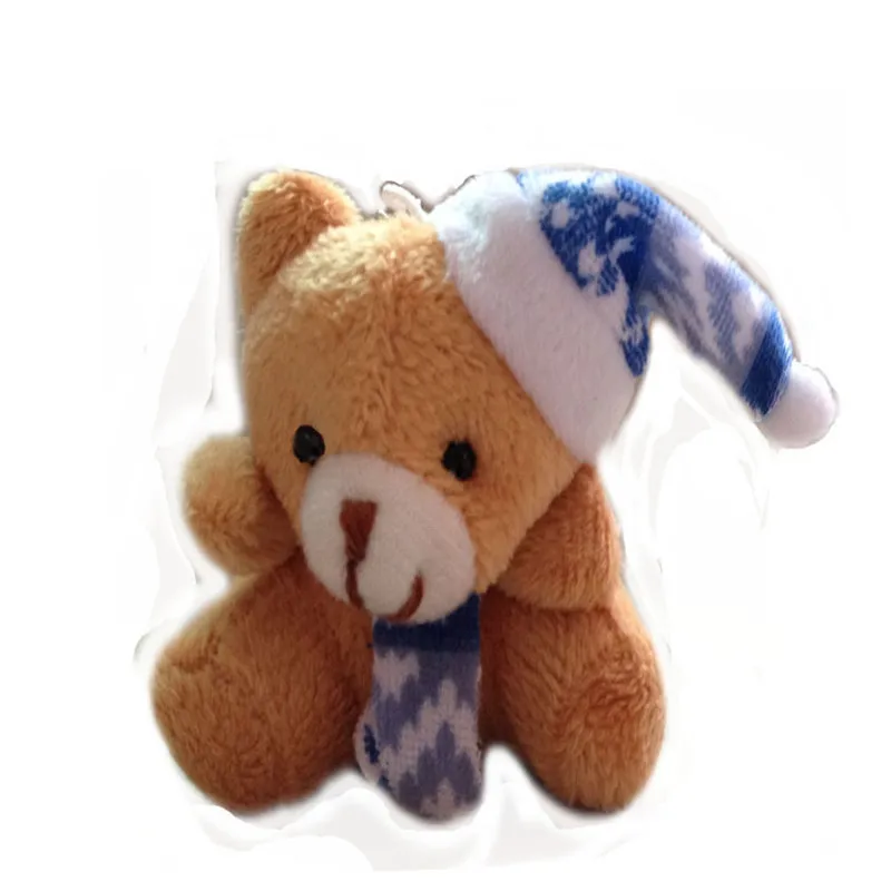 5.5cm 30pcs Small Teddy Bear Plush Toys Christmas Bear Dolls Xmas Home Tree Decor Promotional Gift  (5)
