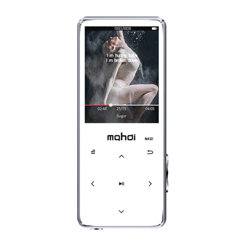 MP3 плеер Bluetooth 4 1 музыкальный без потерь с сенсорной кнопкой HIFI 8 дюймовый экран