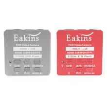 HD 37MP 3700 Вт 1080P 60FPS HDMI USB промышленный микроскоп камера Электрический цифровой видео микроскоп для телефона PCB ремонт чашки