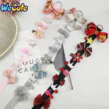 

Wecute 18pcs/lot Baby Girls Hair Accessories Headwear Suit Fashion Hair Clip Hot Sale Hair Rope Princess Children Hairpins Gift