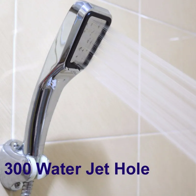LHX FYP143 300 струи воды отверстия ручной душ Давление повышения Мощность массаж Насадки для душа с рукой Showerhead Ванная комната аксессуар