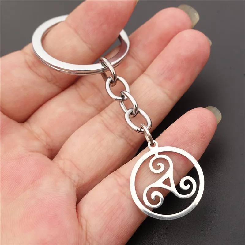 Teen Wolf Triskele ожерелье Triskelion Allison Argent брелки из нержавеющей стали