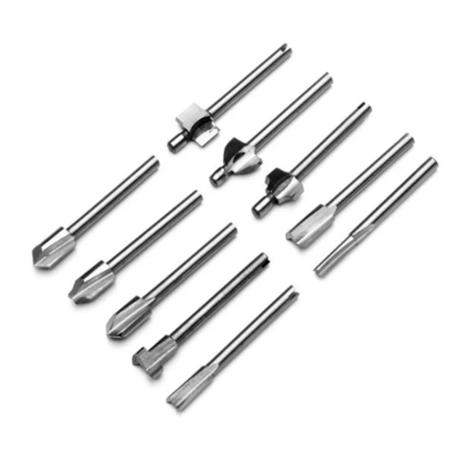 10pcs 1/8 Inch Shank Wood Working Router Bit Rotary Tool Parts TP 0154Drill Bits AliExpress