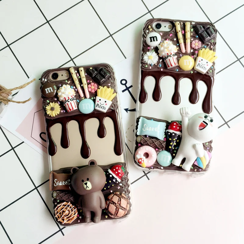 

Simulated Cream Phone Shell For Huawei Honor 3C 4 4A 4C 4X Play 5C 5X 6 6A 6C 6X Plus 7 7i 7A 7C 7X 8 V8 V9 Play 9 Lite 10 2018
