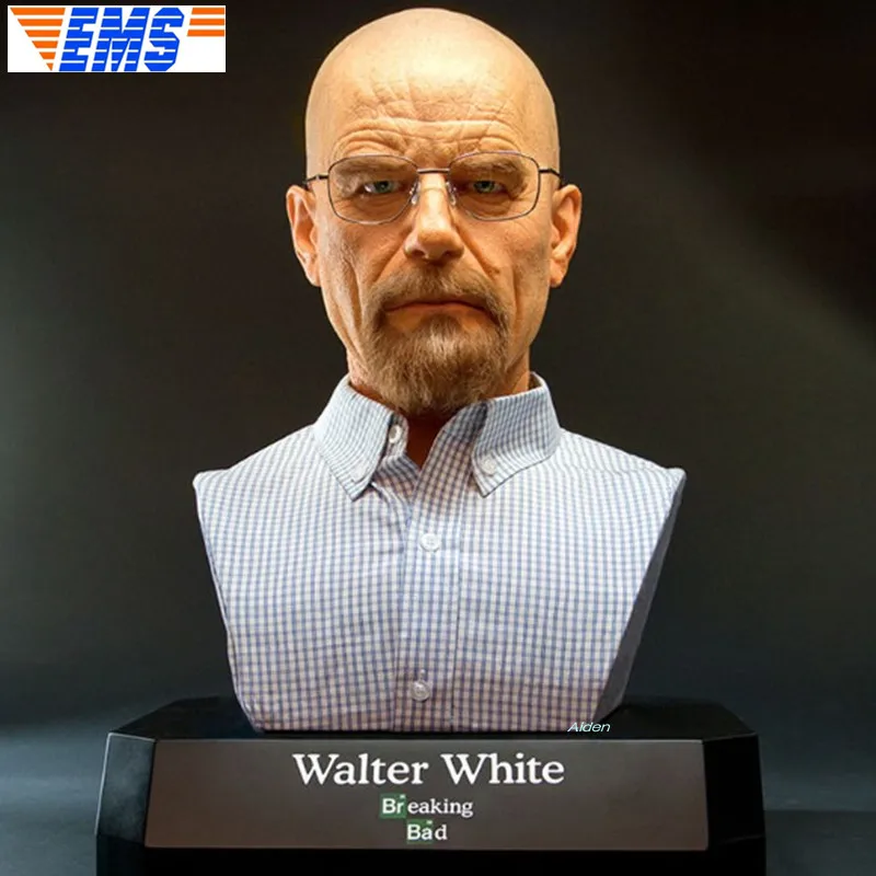 

21"SS 902754 Statue Breaking Bad Bust Walter White Half-Length Photo Or Portrait 1:1 ResinAction Collectible Model Toy BOX Z2116