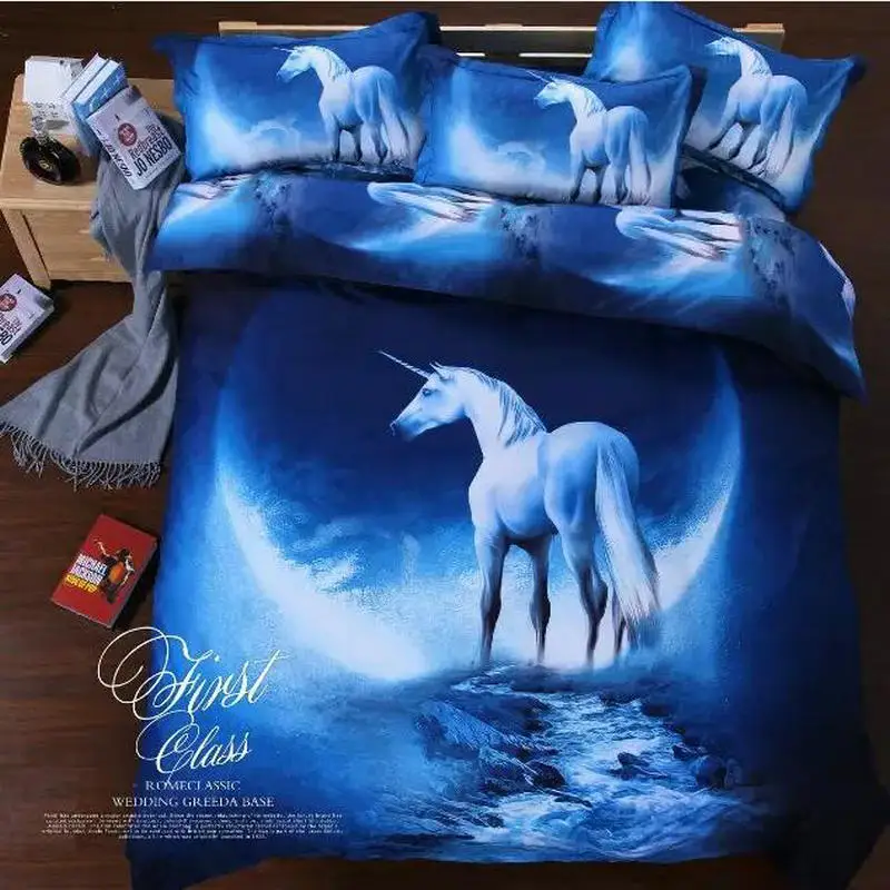 popular unicorn bedding set buy cheap unicorn bedding set cheap christmas pillow covers