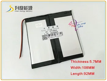 

3.7V 8400mAH SD 5710892 (polymer lithium ion battery ) Li-ion battery for tablet pc,mp4,cell phone,speaker