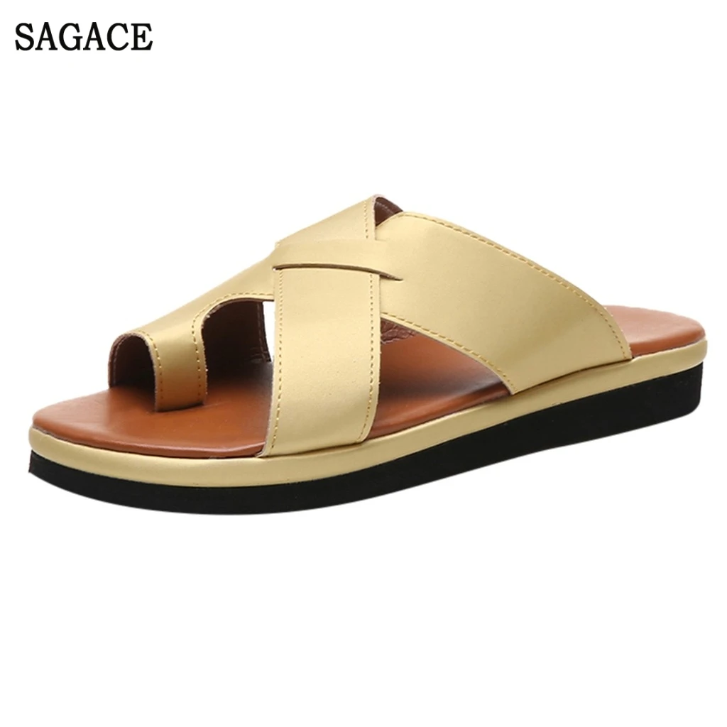 

SAGACE Women Comfy Platform Sandals Wedges Summer Travel Shoes Fashion Sexy High Quality Outsid Ladies Shoes Beach Sandals