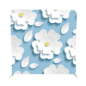 

custom double sided print pillow case backdrops No.11 and No.20 with stand