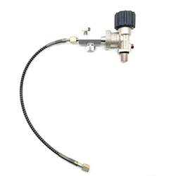 PCP Airfoce АЗС DIN300BAR G5/8 Женский M18 мужской с воздушным клапан 30Mpa/psi 4500ding851802 - Цвет: Famale male Valve