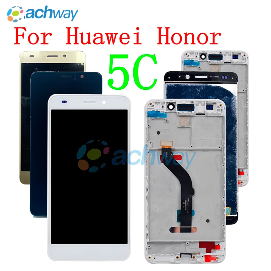 

For 5.2" Huawei Honor 5C LCD 7Lite 7 Lite Display Touch Screen Digitizer Assembly With Frame Replacement For Huawei Honor 5C LCD