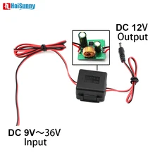 HaiSunny DC 9-36 v A DC 12 v 2A Camion Bus Convertitore di Tensione Box Per Auto Monitor LCD e Videocamera vista posteriore di assistenza al Parcheggio