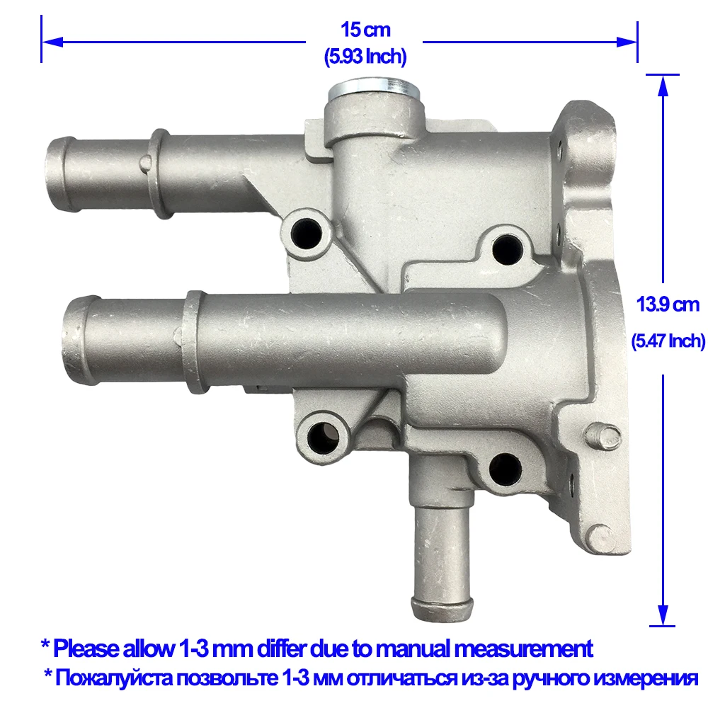 96984103 96817255 алюминиевый корпус термостата для Opel Astra Zafira Signum Moka для Chevrolet Chevy Cruze Aveo Orlando
