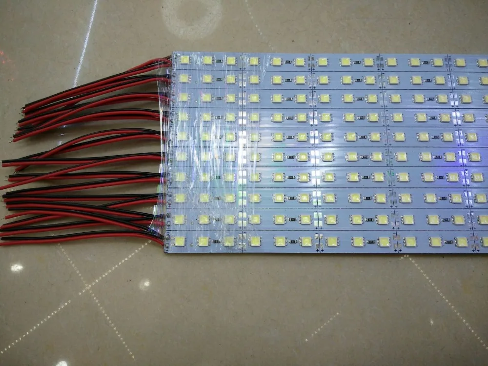 50 шт. * см Φ 5050 светильник s Factory Wholesale DC12V 36 SMD5050 светодиодсветодиодный жесткая