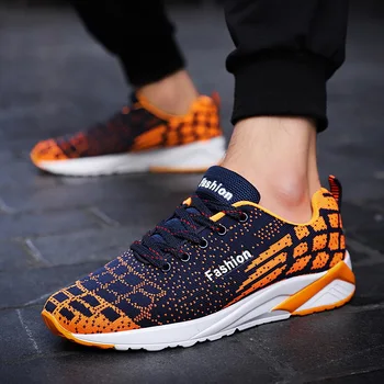 

Autumn breathable Mesh Sneakers Korean edition trend casual ride deodorant men's shoes