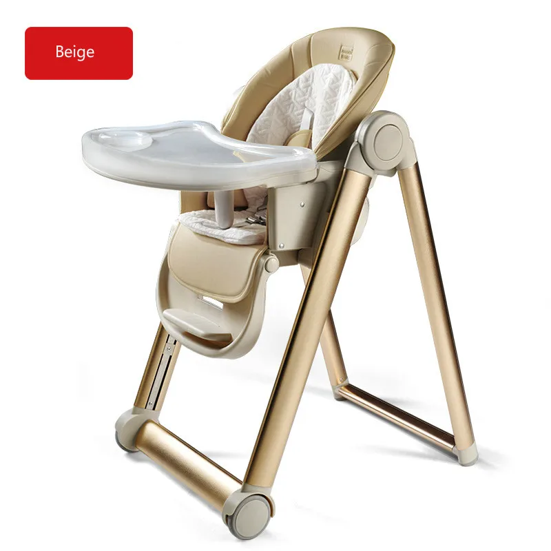  Pyramid-shaped baby dining chair children eating seat multi-function folding portable baby table st