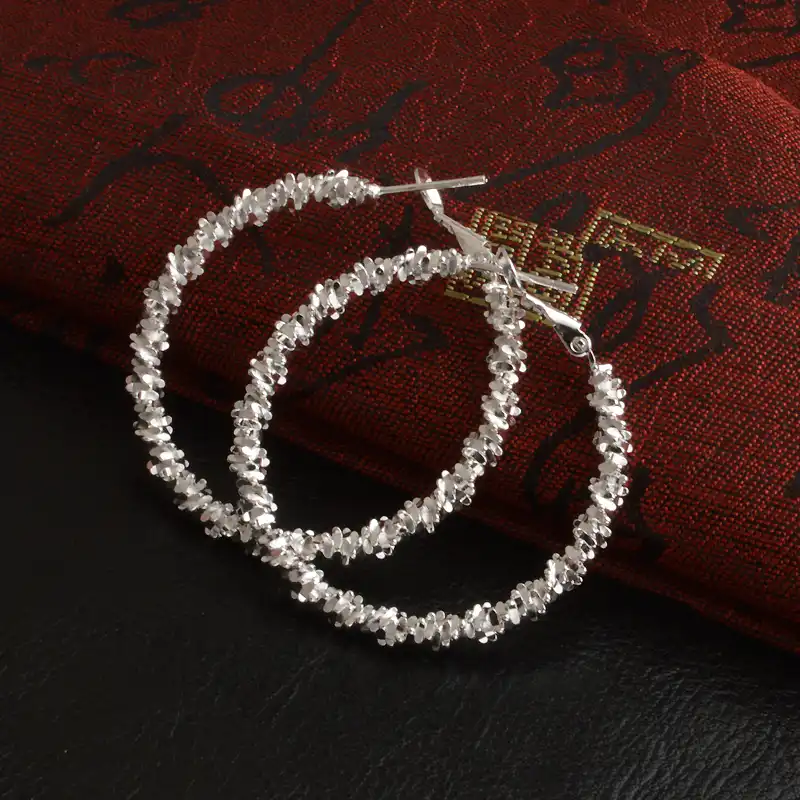 Женские серьги из стерлингового серебра 925 пробы новая серия han женские серебряные серьги индивидуальность Гламурные серьги для молодой женщины