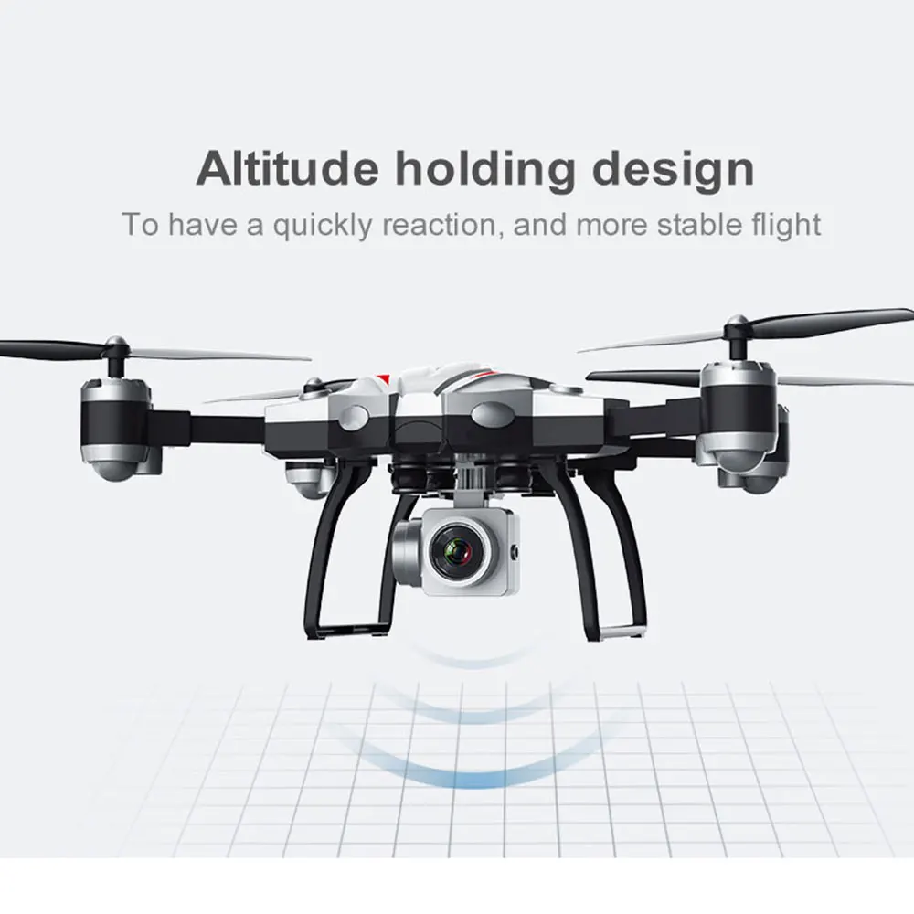 

Drone Professional Helicopter Hover Stable Gimbal Foldable HD Camera Speed Adjustable