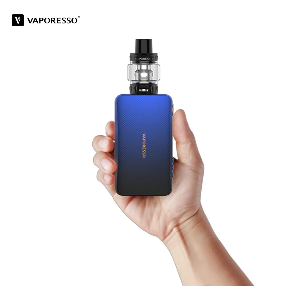 Оригинальный Vaporesso Роскошные S комплект No18650 электронная сигарета с 220 Вт коробка