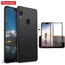 ФОТО xinyada cover for huawei p20 lite nova 3e case soft silicone matte shockproof back shell cases housing for huawei p20 pro plus