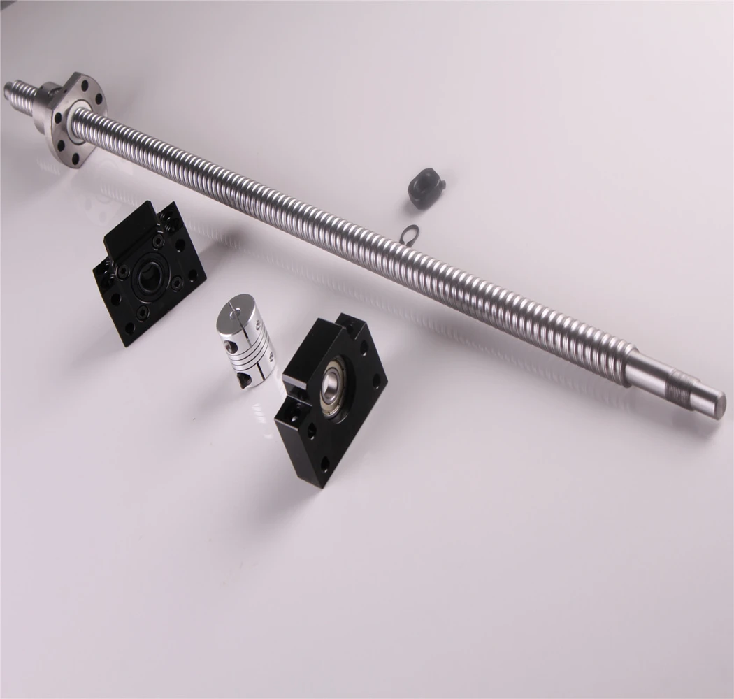

Ball Screw SFU1605 360mm with Ballnut CNC Set & BK12 BF12 Support & 6.35x10mm Coupler Ballscrew US