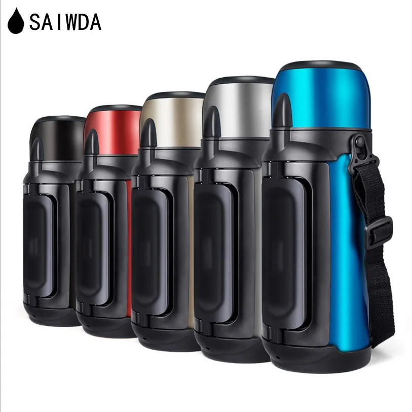 1.5 1.8L Thermos Large Capacity Wide Mouth Travel Insulation Car Pot