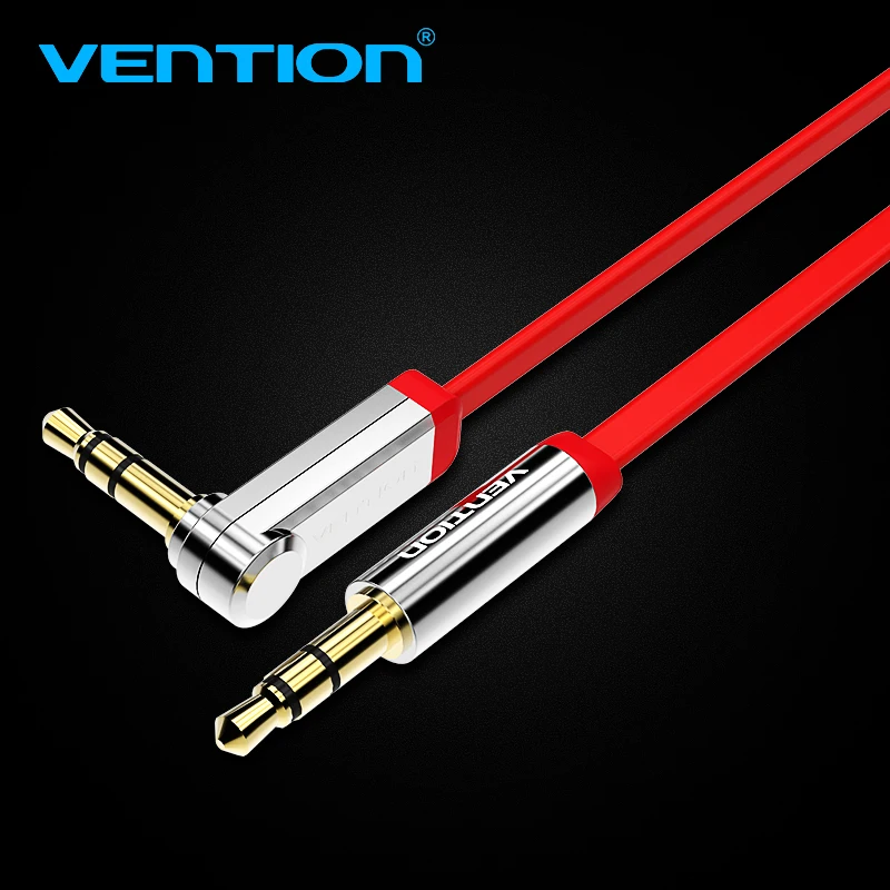 Vention AUX Cable Car for iPhone 3.5mm Male to Male Stereo Flat Audio Cable 3.5 jack to jack Headphone Beats Speaker AUX Cable