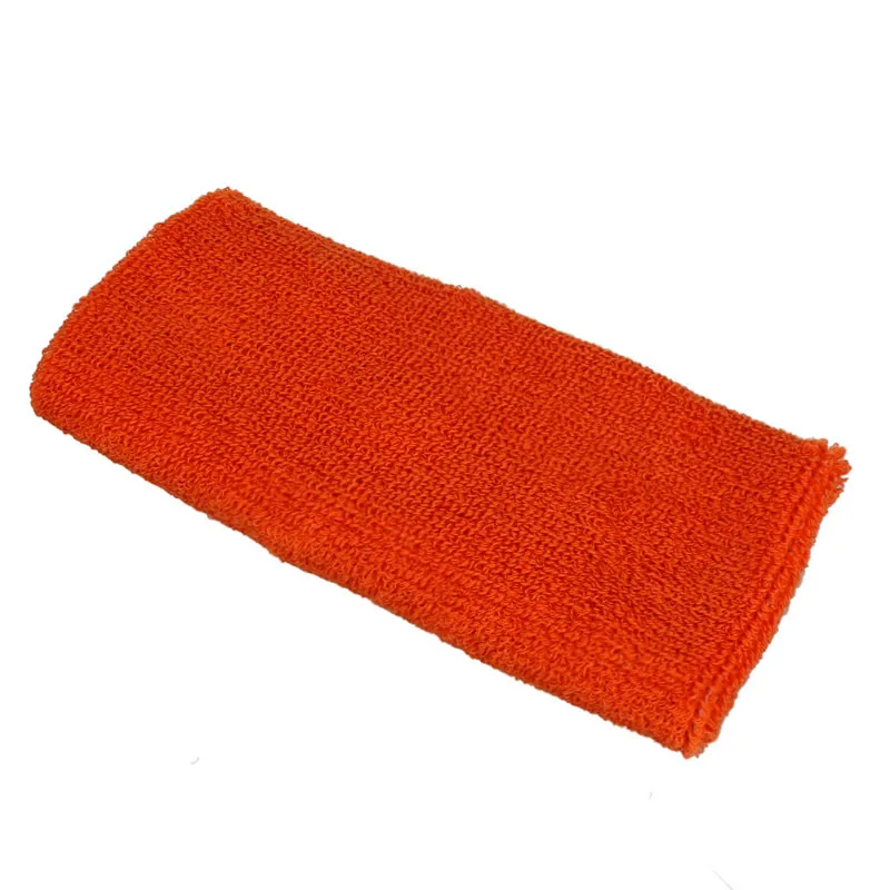 Unisex cotton sweat band wrist band arm basketball tennis gym yoga sports sweat absorption sunscreen breathable wrist guard 40M2 (8)