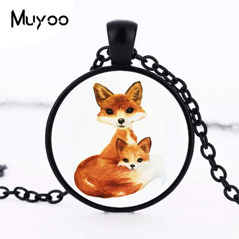 2017 двойной кулон Foxs чокер массивное круглое ожерелье для женщин аксессуары