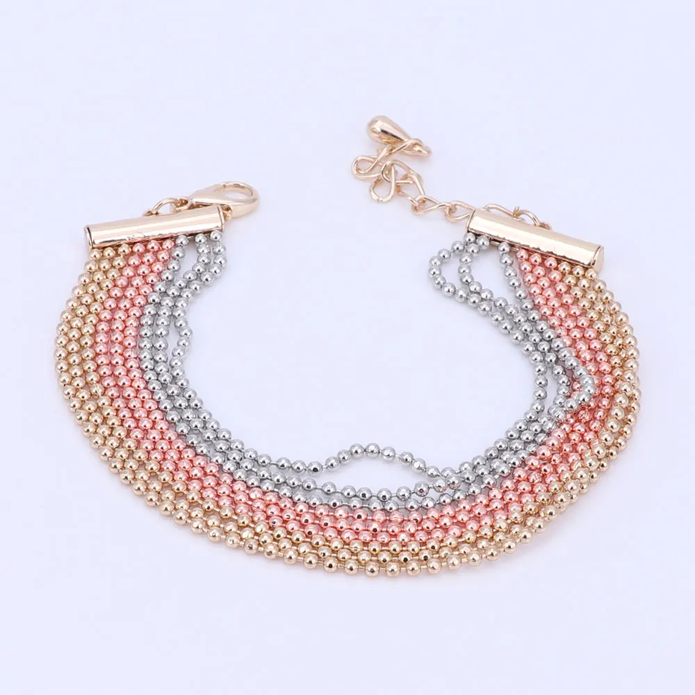 Женский Свадебный комплект из колье серёг и браслета|necklace earrings bracelet|dubai jewelry