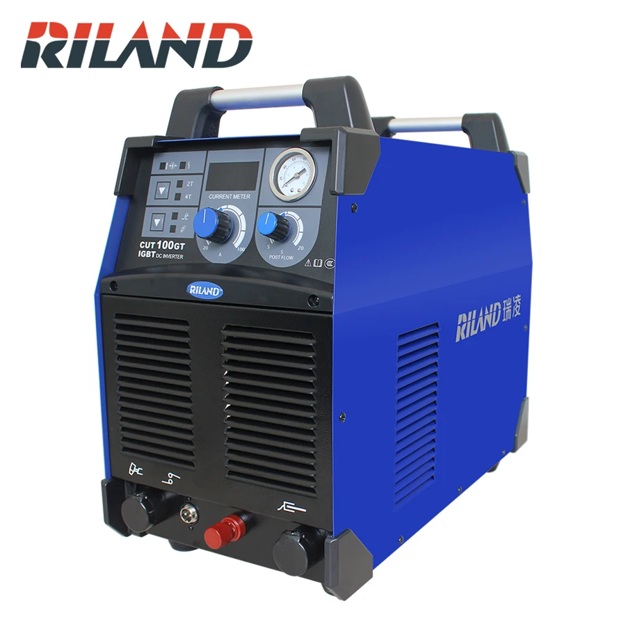 RILAND 380 V 3 P CUT100GT IGBT DC Inverter Plasma Cutter Air Plasma Schneiden Maschine Plasma Cutter Welder RILAND 380 V 3 P CUT100GT IGBT DC Inverter Plasma Cutter Air Plasma Schneiden Maschine Plasma Cutter Welder