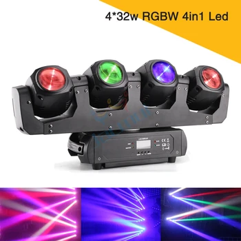 Inifite Pocket Beam Super Brightness 4*32W RGBW 4in1 Led 4 Eyes Beam Moving Head Lights DMX Stage DJ Lighting For Concert Event
Inifite Pocket Beam Super Brightness 4*32W RGBW 4in1 Led 4 Eyes Beam Moving Head Lights DMX Stage DJ Lighting For Concert Event