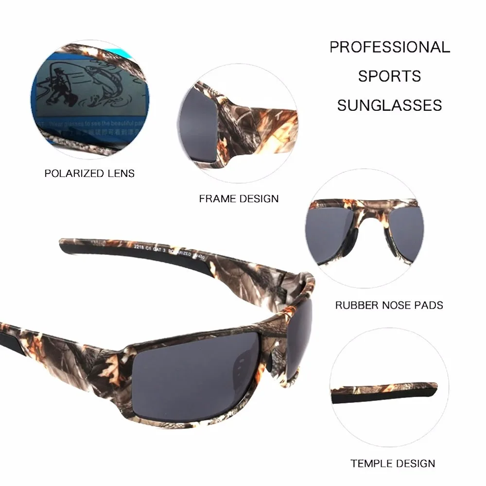 Camo Polarized Sunglasses  2218-3