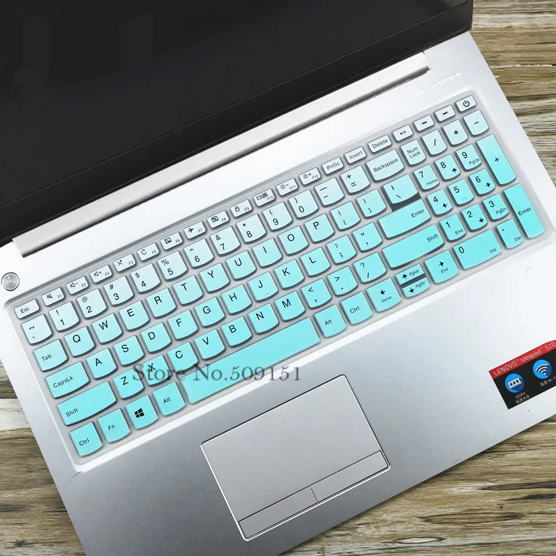 Силиконовая обложка для клавиатуры ноутбука Lenovo IdeaPad S145 15 (15 Intel) amd) 6 дюйма Φ
