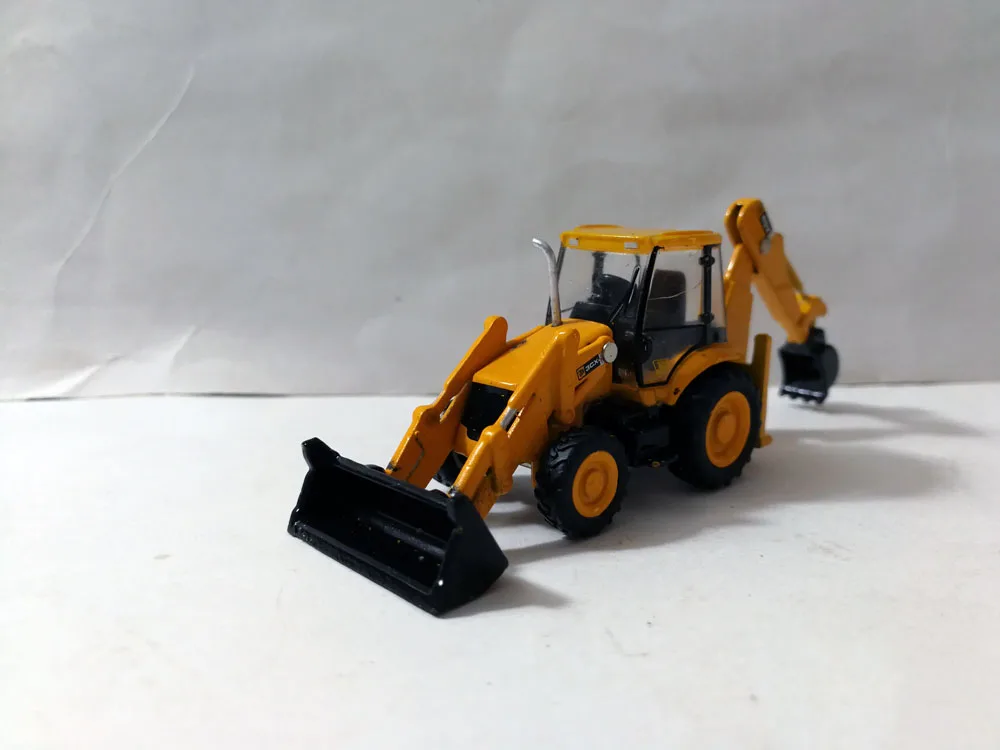 1:87 JCB3CX 4T Backhoe игрушка погрузчик|backhoe loader toy|loader toybackhoe toys |