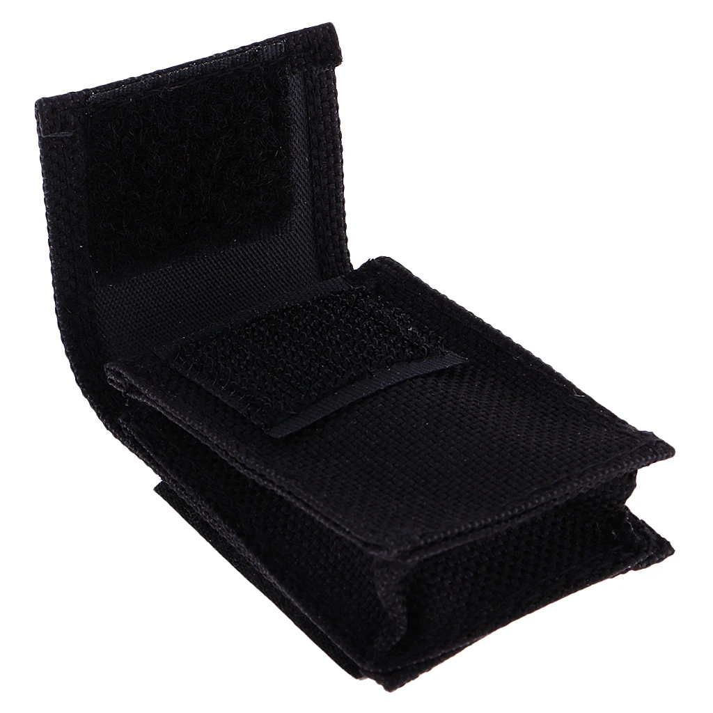 Nylon Guitar Battery Bag Musical Instrument Bass Battery Cover Holder Bag Box 9V for Electric Guitar Replacement Accessories
