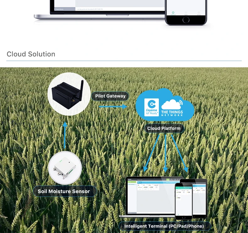 IoT решение LoRaWan предприятия комплект смарт-фермы LoRaWAN пилот ворота-way с Raspberry Pi 433/868/915/AS923 в яж и моего устройства