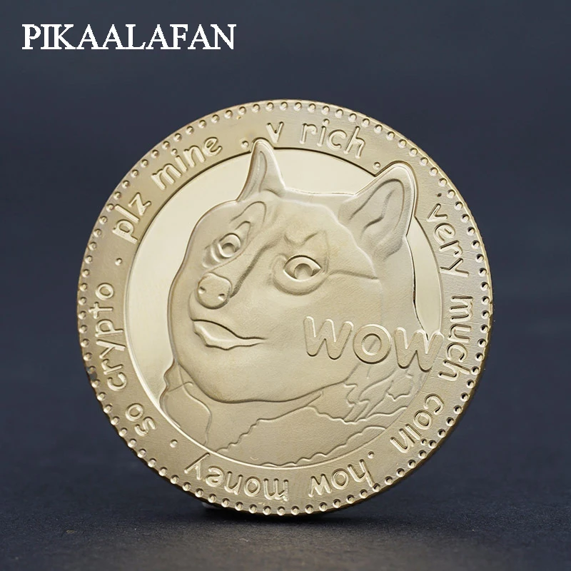 PIKAALAFAN chien têtes commémoratives pièces de collection