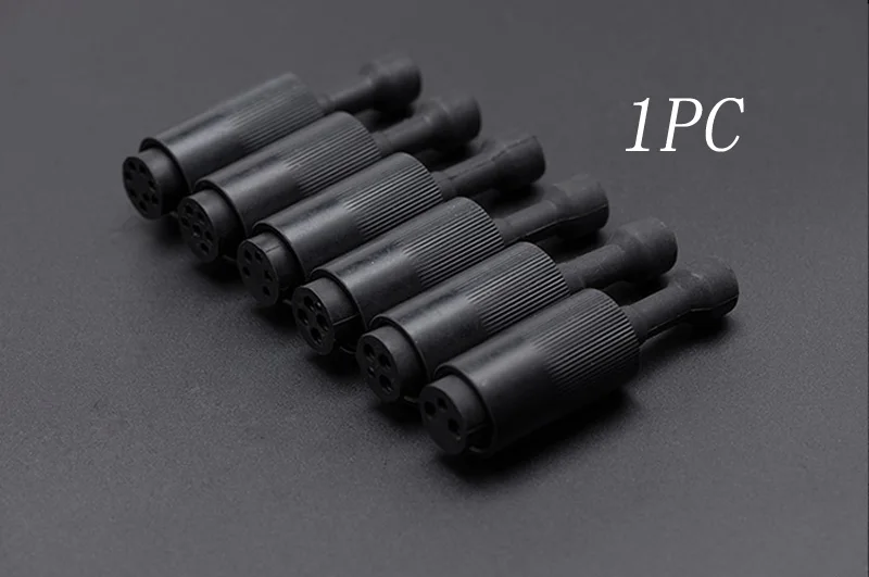 

1PC ROV Watertight Plug 400m Depth Underwater Connector Waterproof Female Plug for RC AUV Robot Operated Vehicle Accessories