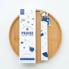 30 шт./кор. "Хвала" гетероморфная бумага Bookmarks кавайные канцелярские школьные принадлежности papelaria детские подарки