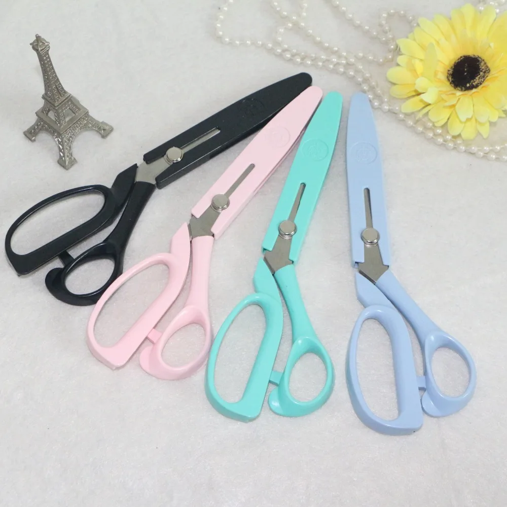 1 pcs HIGH quality DIY fabric scissors stainless steel scissors 4