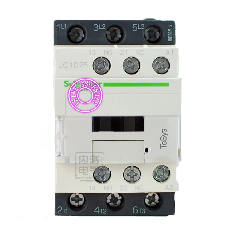 

LC1D Series Contactor LC1D25 LC1D25BDC 24V LC1D25CDC 36V LC1D25DDC 96V LC1D25EDC 48V LC1D25FDC 110V LC1D25GDC LC1D25JDC 12V DC