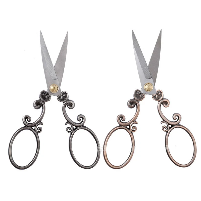 

1pcs Retro Style Scissors Antique Cutter Cutting Embroidery Cross Stitch Sewing